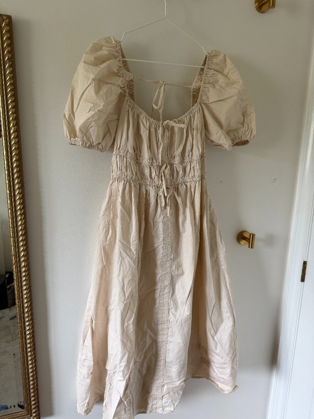 Cottagecore cotton dress